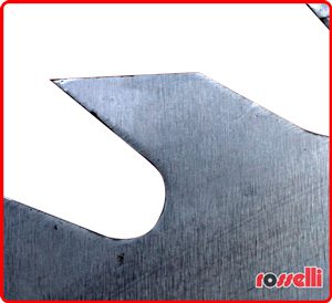 dente con taglio per sega circolare