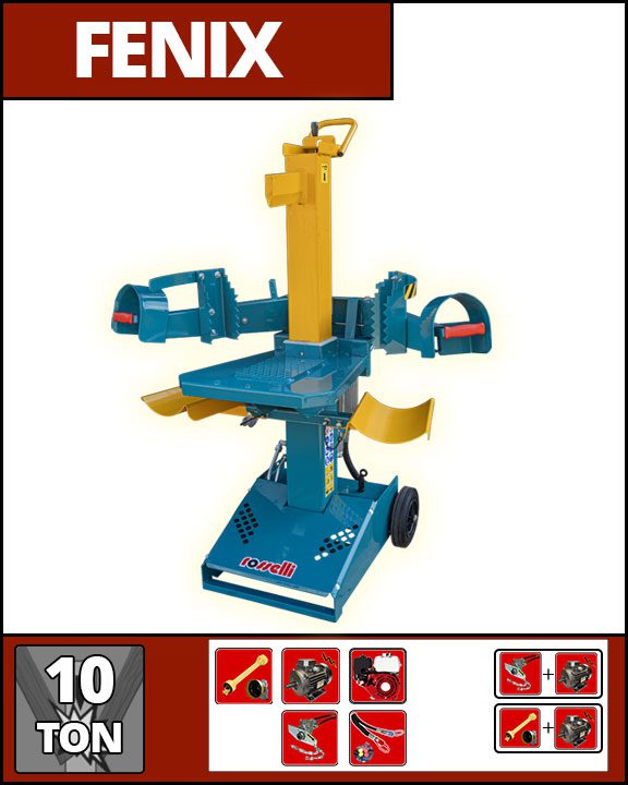 Fenix ​​Log Splitter 10 Ton Power