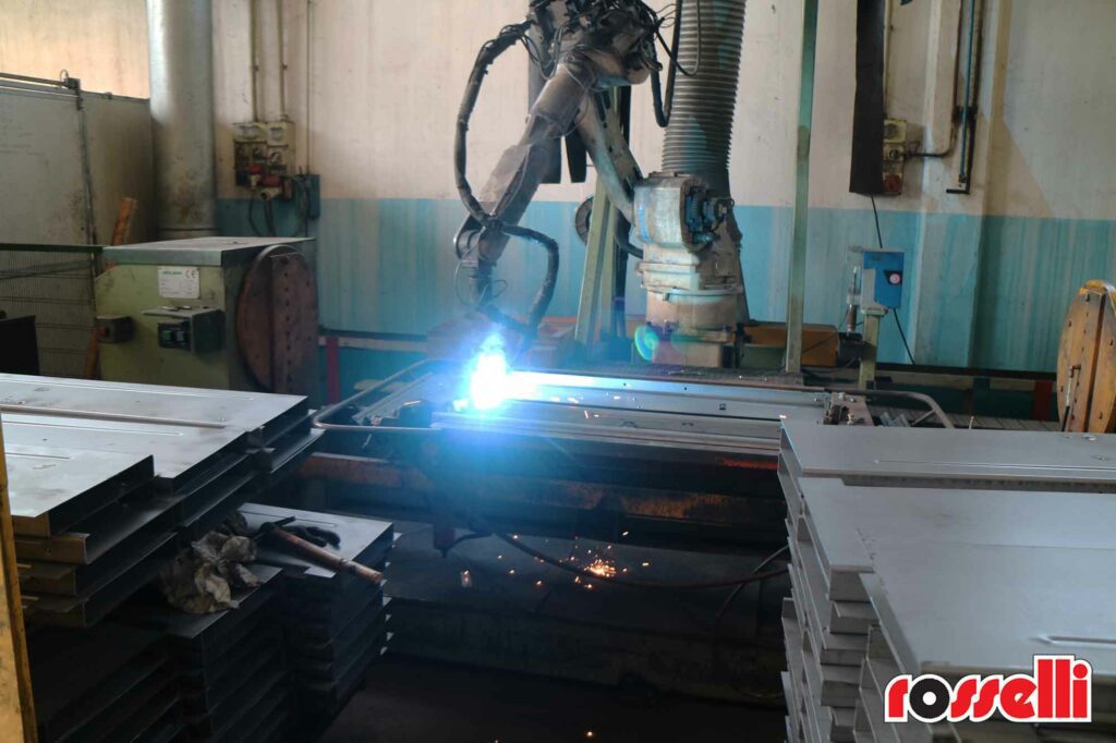 robot di saldatura produzione rosselli snc