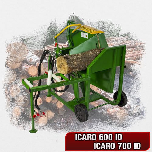 Troncatrice idraulica per segare legna da ardere