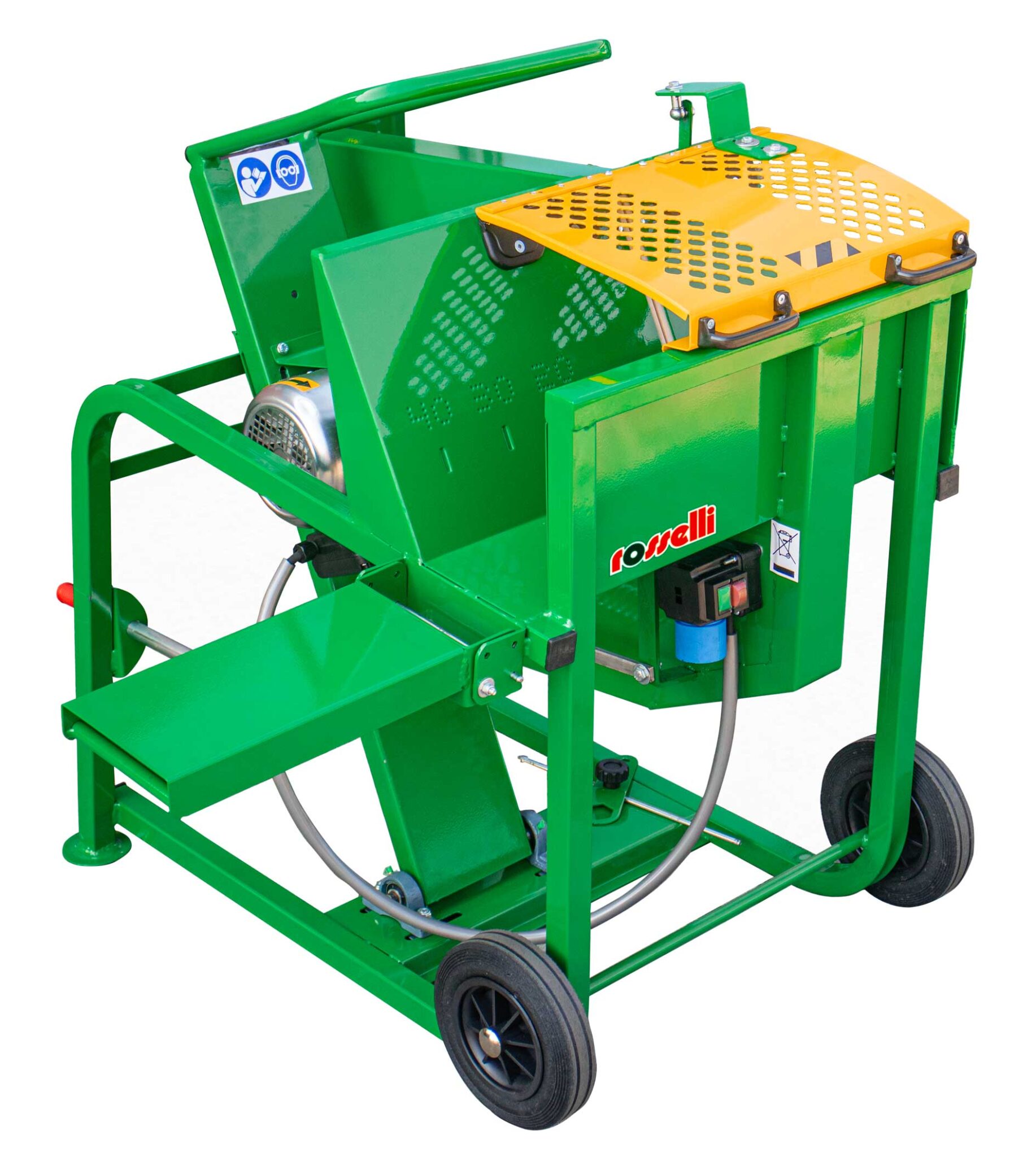 Icaro M - T banco sega elettrico tipo troncatrice per legna da ardere