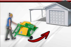 Poignée de transport pour scie Circulaire sur roues