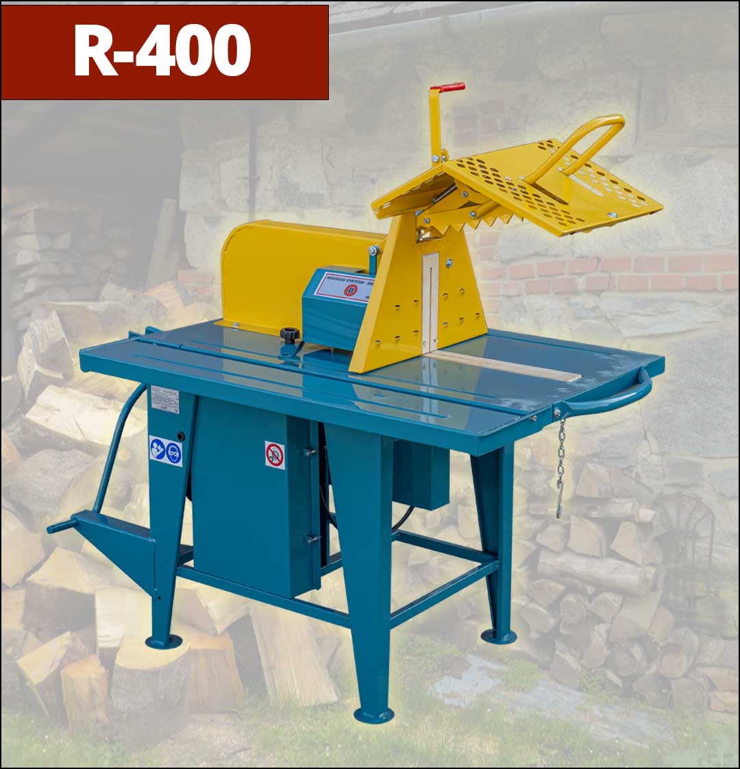 Banco sega scorrevole con disco diametro 600