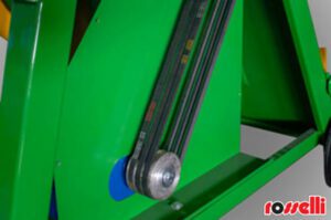 Correas de transmisión para sierra circular eléctrica.