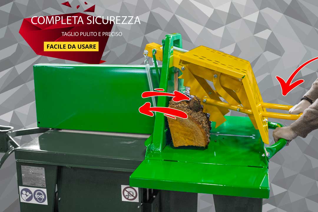 Protezione sega circolare in totale sicurezza