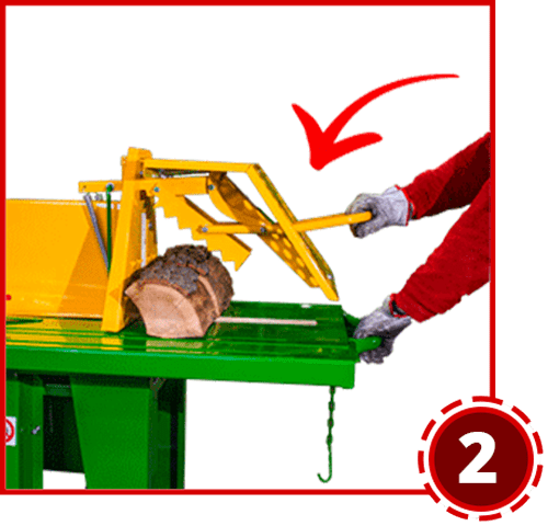Lower the wood locking system
