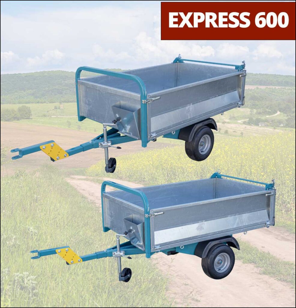 Rimorchio forestale e agricolo Express 600