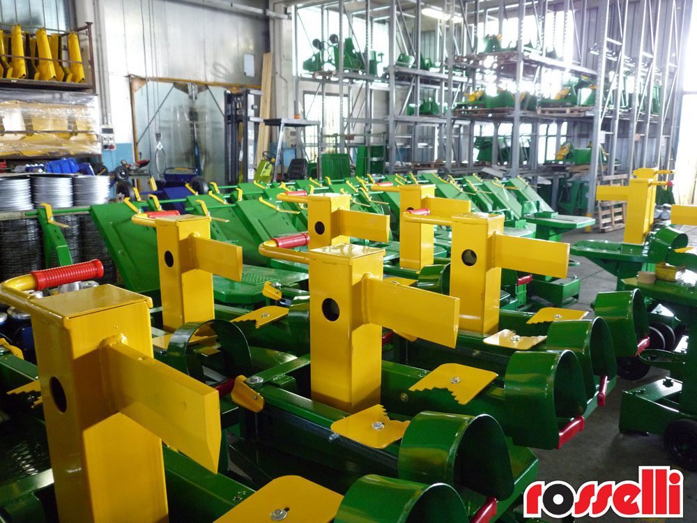 Assembly and production of circular saws and logsplitters