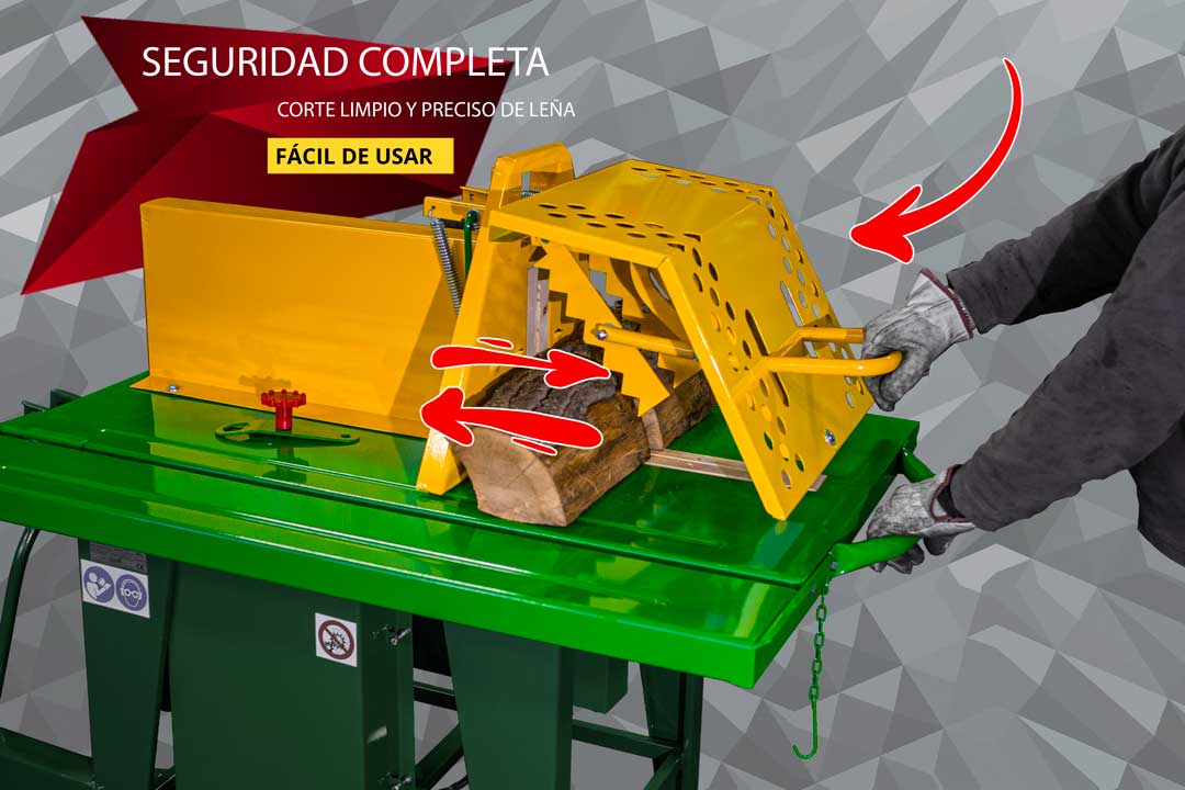 Sierra circular segura y fácil de usar