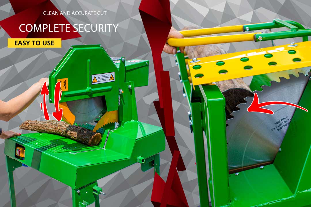 Miter saw with circular blade - professional